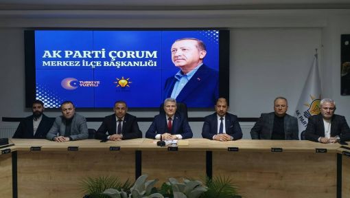 AK Parti Merkez İlçe görev dağılımı yaptı