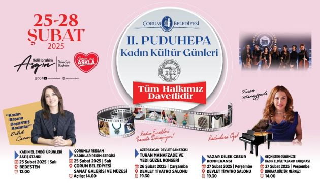 PUDUHEPA KÜLTÜR GÜNLERİ BAŞLADI
