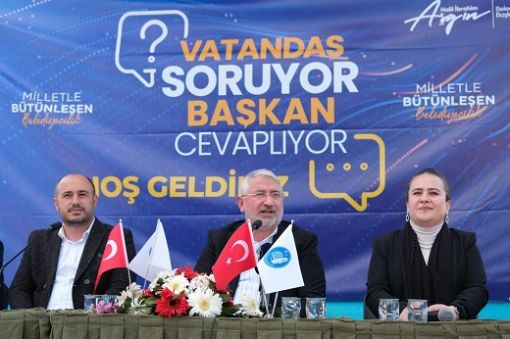 VATANDAŞ SORDU VE BAŞKAN CEVAPLADI