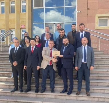 SMMM ODASI BAŞKANI CEYHAN BARAN MAZBATASINI ALDI